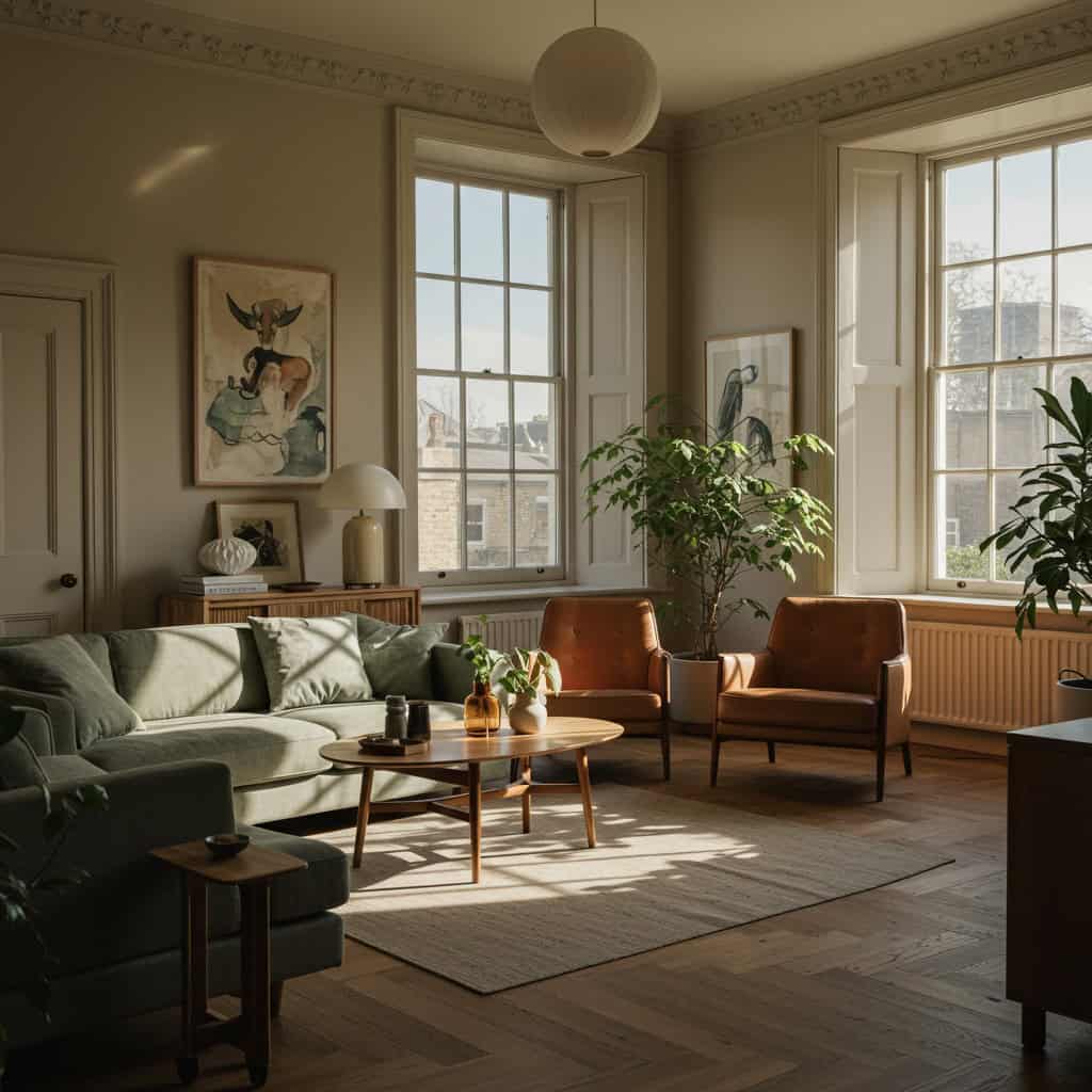 Sustainable interior design UK period property renovation